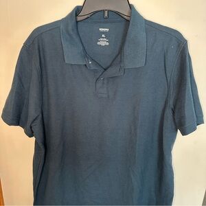 Sonoma Goods For Life Mens XL Navy Blue Polo Shirt Short Sleeve Relaxed Casual